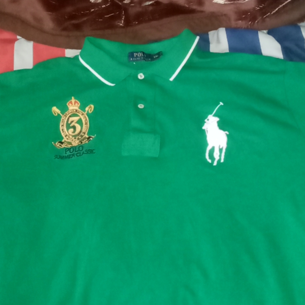 Short Sleeve Big Logo Polo
